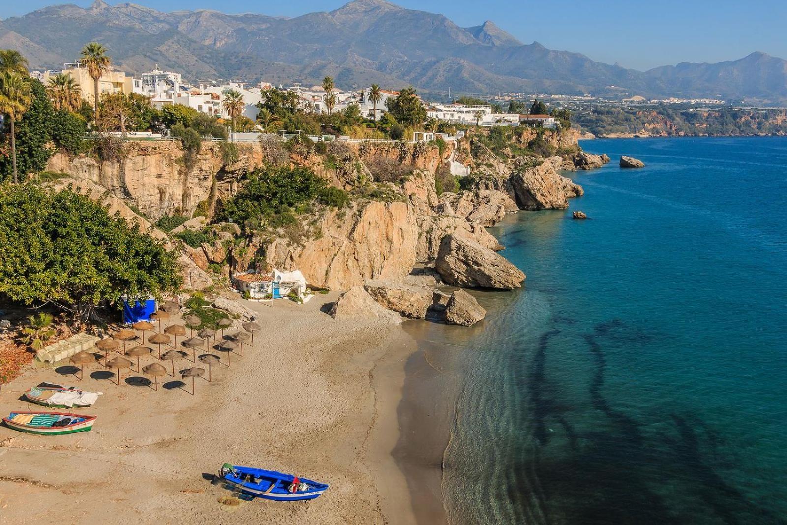 Wonderful Flat With Seaview In Nerja Lejlighed Eksteriør billede
