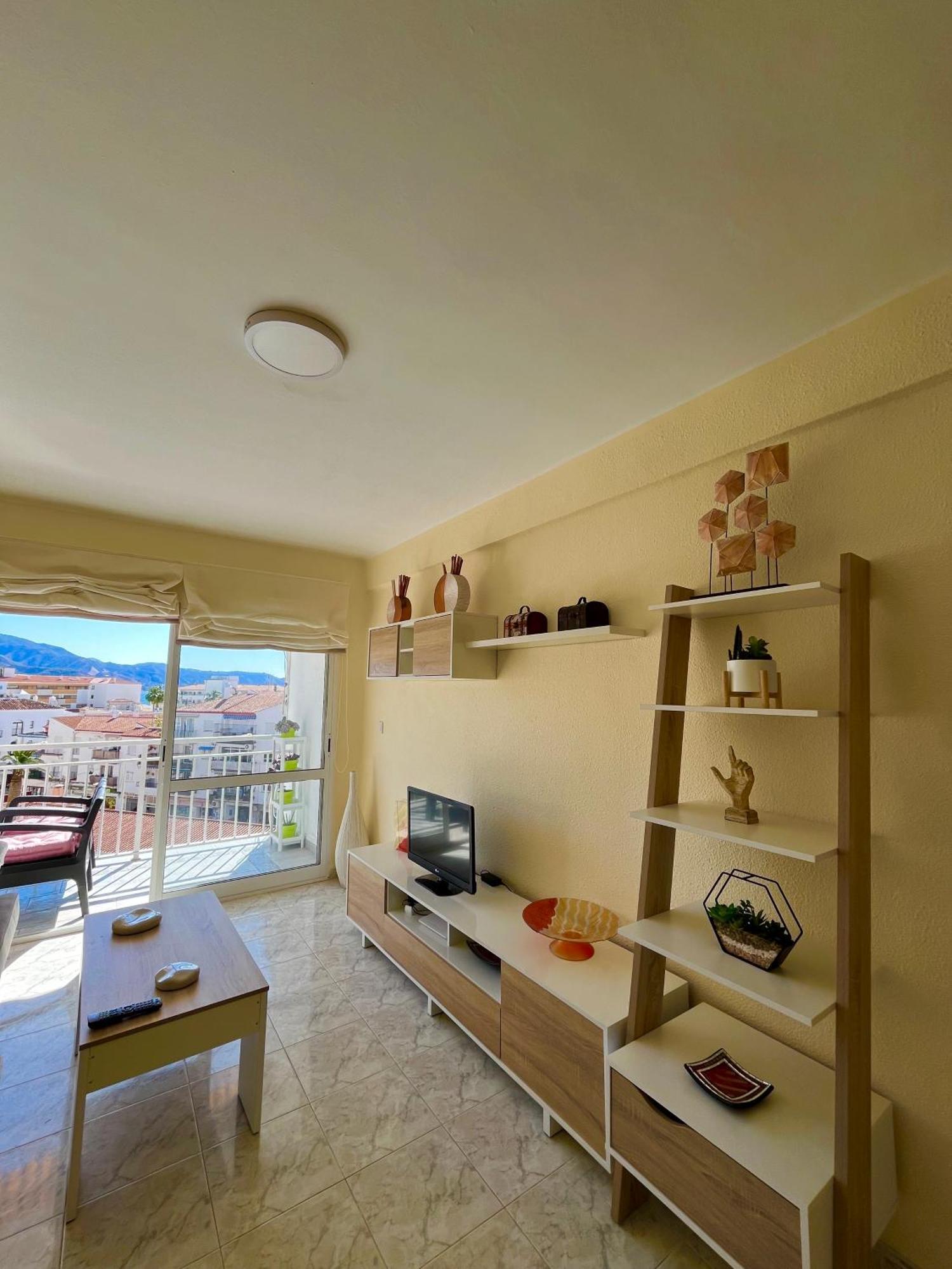 Wonderful Flat With Seaview In Nerja Lejlighed Eksteriør billede
